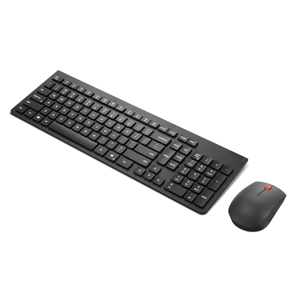 Pack Clavier et Souris sans fil Lenovo Essential Gen2 - Français (4X31R64464)