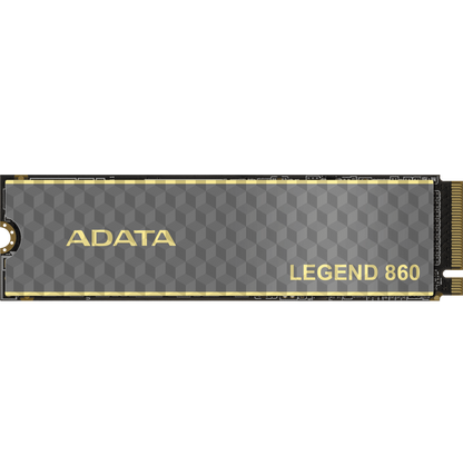 Disque Dur interne SSD ADATA LEGEND 860 PCIe Gen4 x4 M.2 2280 - 1To (SLEG-860-1000GCS)