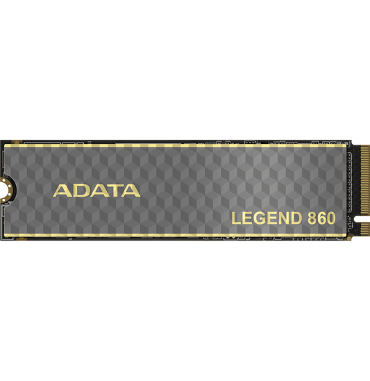 Disque Dur interne SSD ADATA LEGEND 860 PCIe Gen4 x4 M.2 2280 - 1To (SLEG-860-1000GCS)