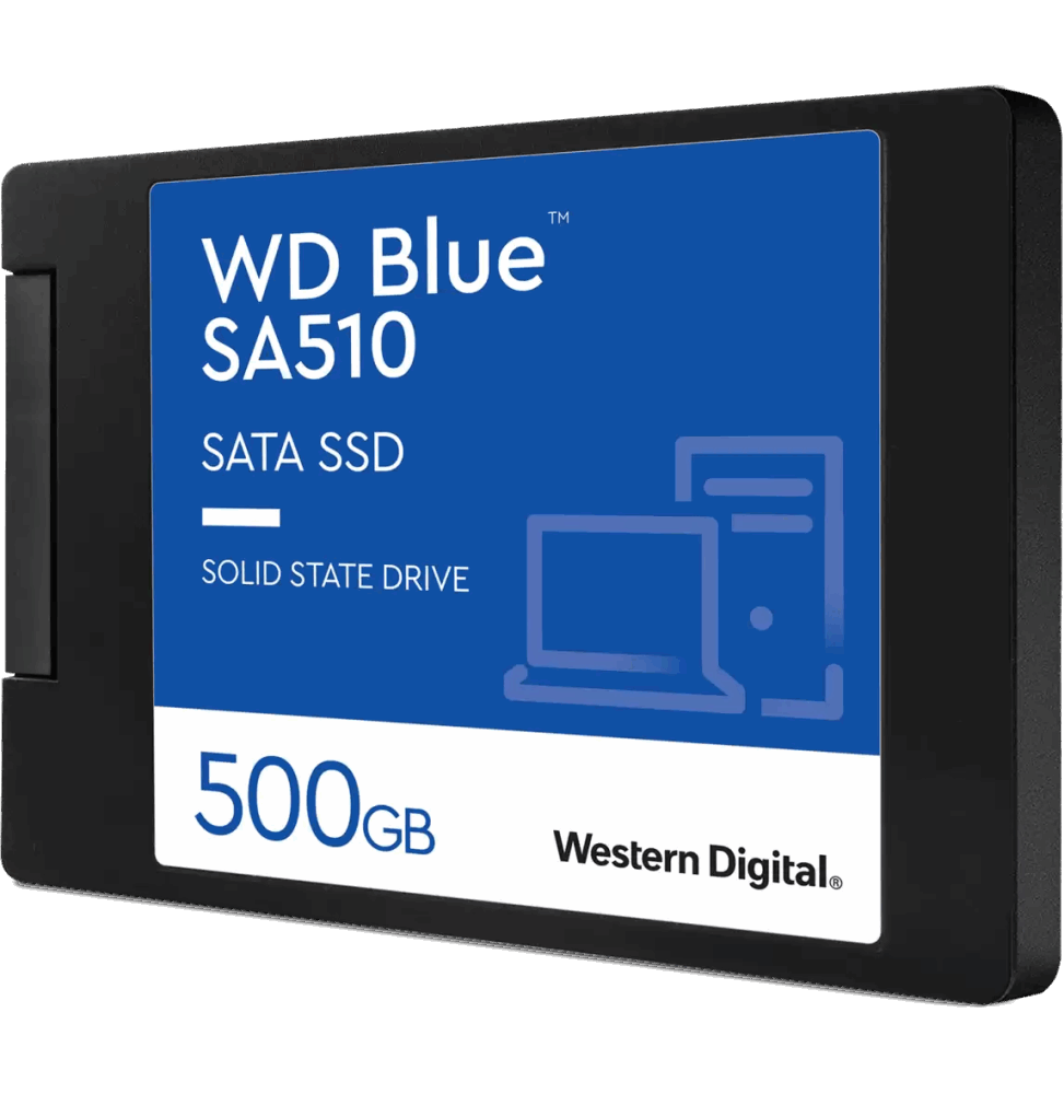 Disque dur interne SSD WD Blue SA510 SATA 2.5" 500 Go (WDS500G3B0A)
