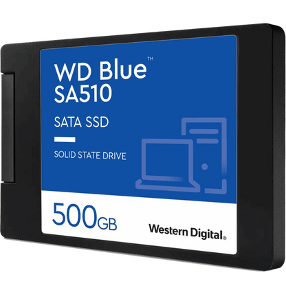 Disque dur interne SSD WD Blue SA510 SATA 2.5" 500 Go (WDS500G3B0A)