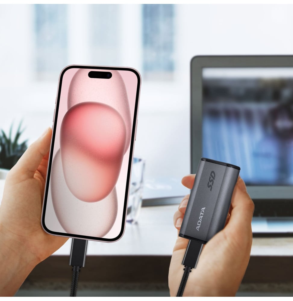 Disque Dur portable SSD ADATA SE880 USB-C - 4To