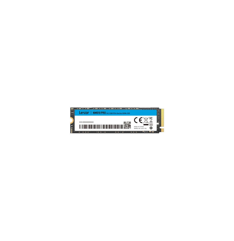 Disque SSD interne Lexar NM610 PRO