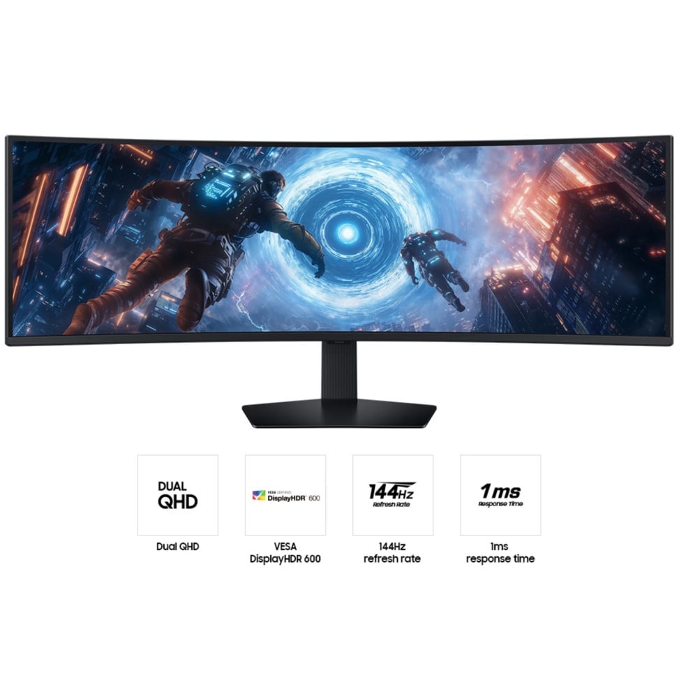 Écran 49" DQHD incurvé Gaming Samsung Odyssey G9 G91F (LS49FG910EUXEN)