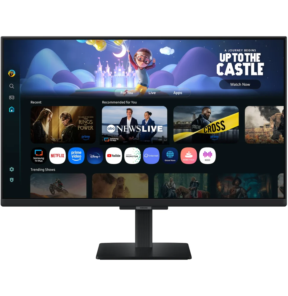 Écran intelligent 27" Samsung Smart M5 M50F Full HD (LS27FM500EUXEN)