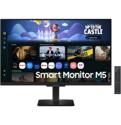 Écran intelligent 27" Samsung Smart M5 M50F Full HD (LS27FM500EUXEN)