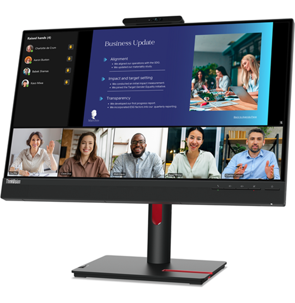Écran Plat 24" Lenovo ThinkVision T24v-30 (63D8MAT3EU)