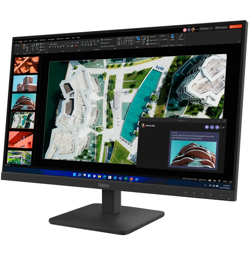 Écran Plat 27" Lenovo ThinkVision S27-4e (64BEKAT1EU)