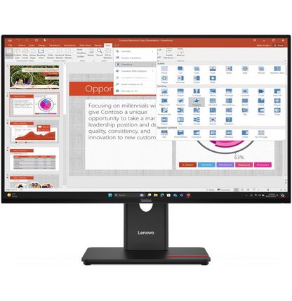 Écran Plat 27" Lenovo ThinkVision T27-40 (64A5MAT6EU)