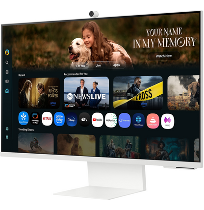 Écran Smart AI 32" Samsung M8 M80F UHD 4K avec camera (LS32FM801UUXEN)