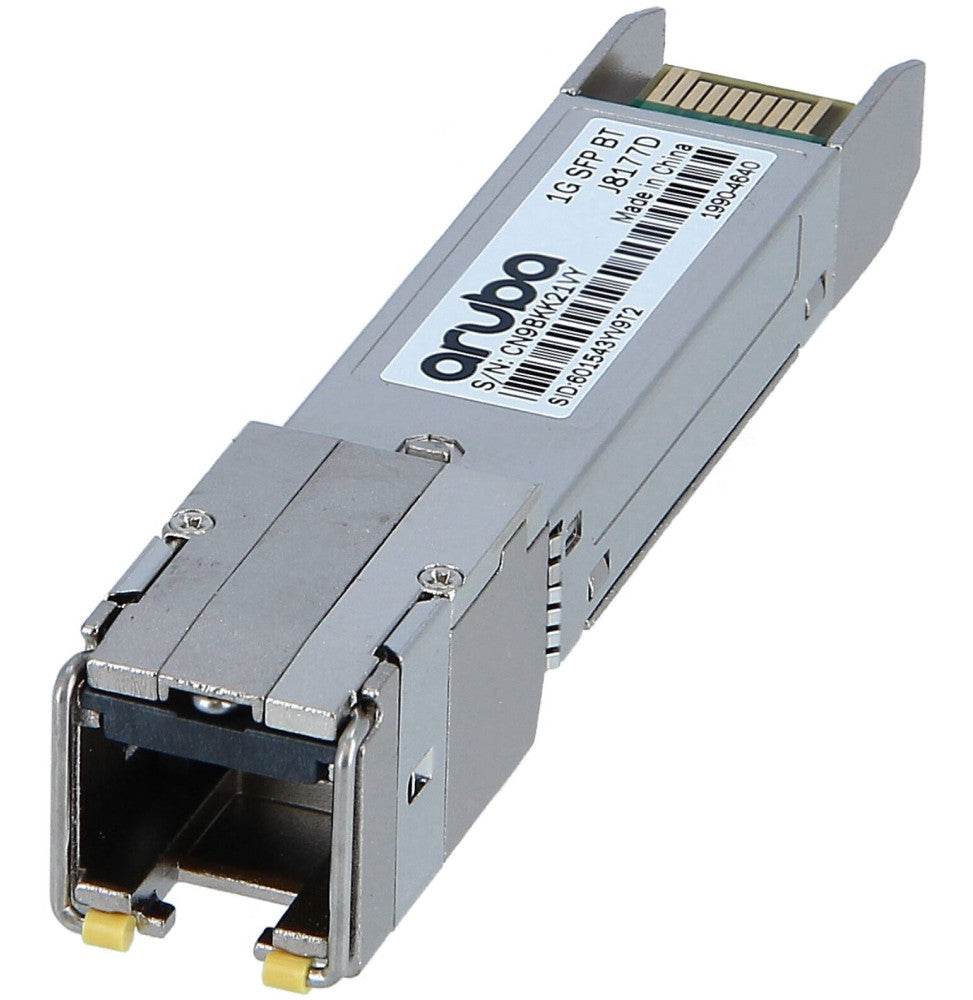 Émetteur-récepteur Aruba 1G SFP RJ45 T 100m Cat5e (J8177D) - Logically