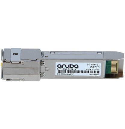 Émetteur-récepteur Aruba 1G SFP RJ45 T 100m Cat5e (J8177D) - Logically