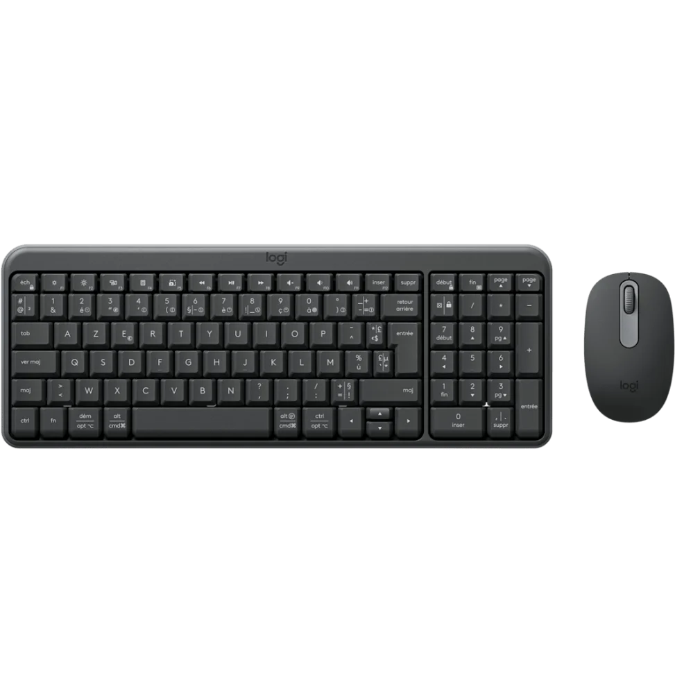 Ensemble clavier et souris sans fil Logitech MK250 Compact - AZERTY (920-013549)