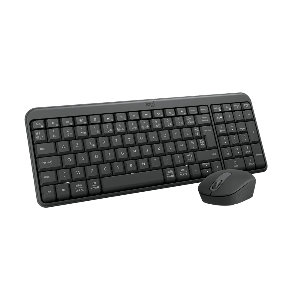 Ensemble clavier et souris sans fil Logitech MK250 Compact - AZERTY (920-013549)