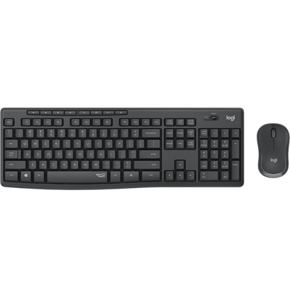 Ensemble clavier et souris sans fil Logitech MK295 Silent - AZERTY (920-009795)