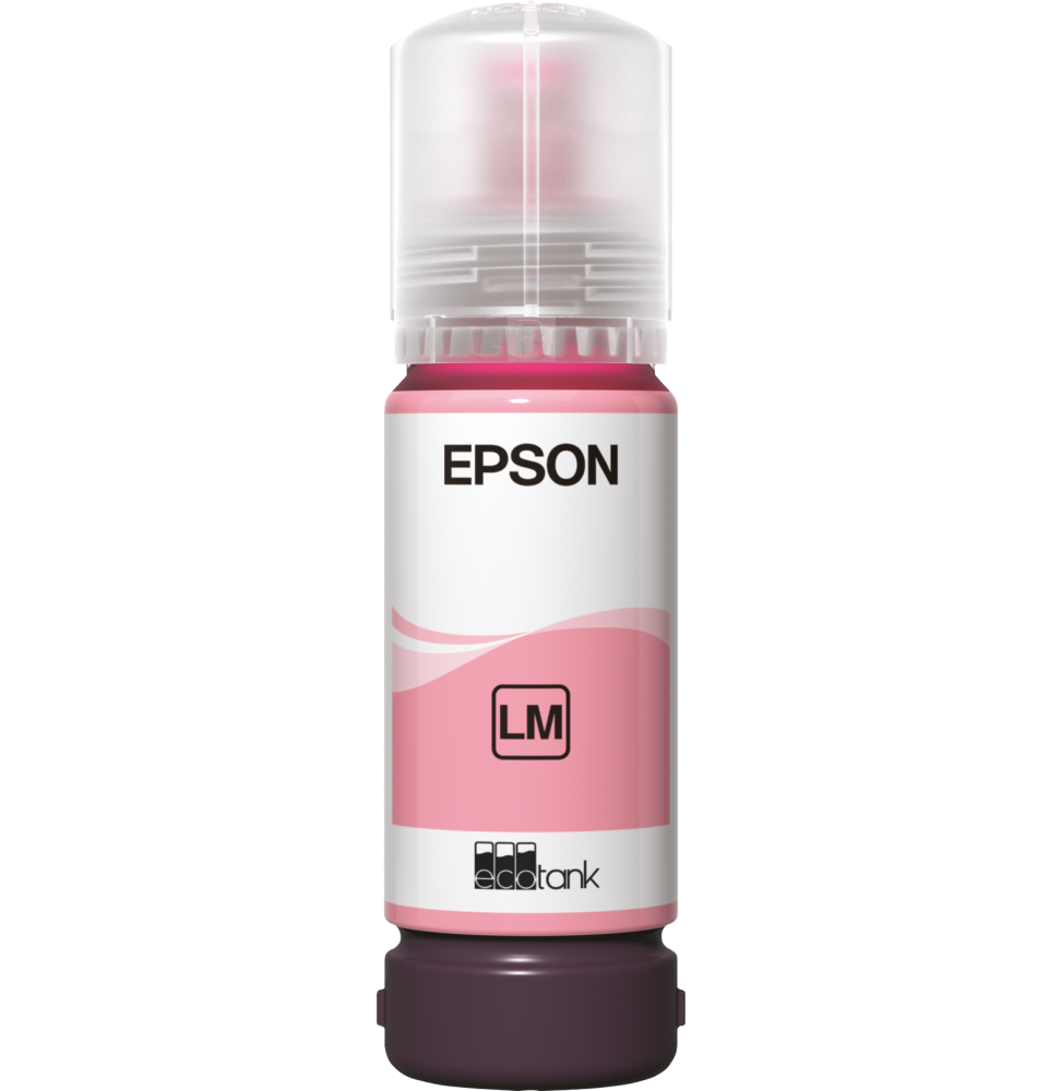 Epson 108 Magenta clair - Bouteille d'encre Epson EcoTank d'origine (C13T09C64A)