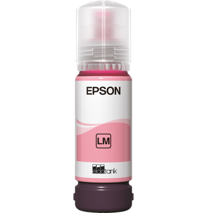 Epson 108 Magenta clair - Bouteille d'encre Epson EcoTank d'origine (C13T09C64A)