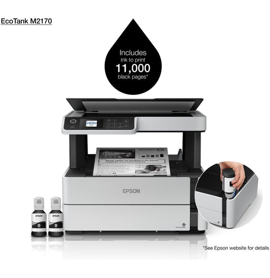 Imprimante Epson M2170 Monochrome 3 en 1 EcoTank (C11CH43403)