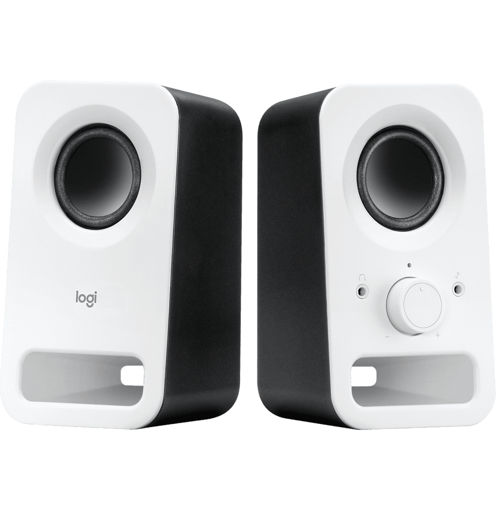Enceinte et haut-parleur Stéréo Logitech® Z150 White - Logically