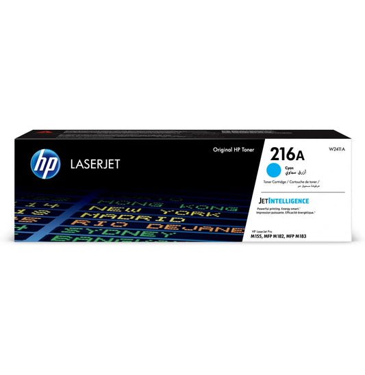 HP 216A Toner cyan LaserJet  authentique (W2411A)