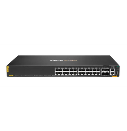 Switch Administrable HPE Aruba CX 6200F 24 ports Classe 4 PoE 4 ports SFP 370W (JL725B)