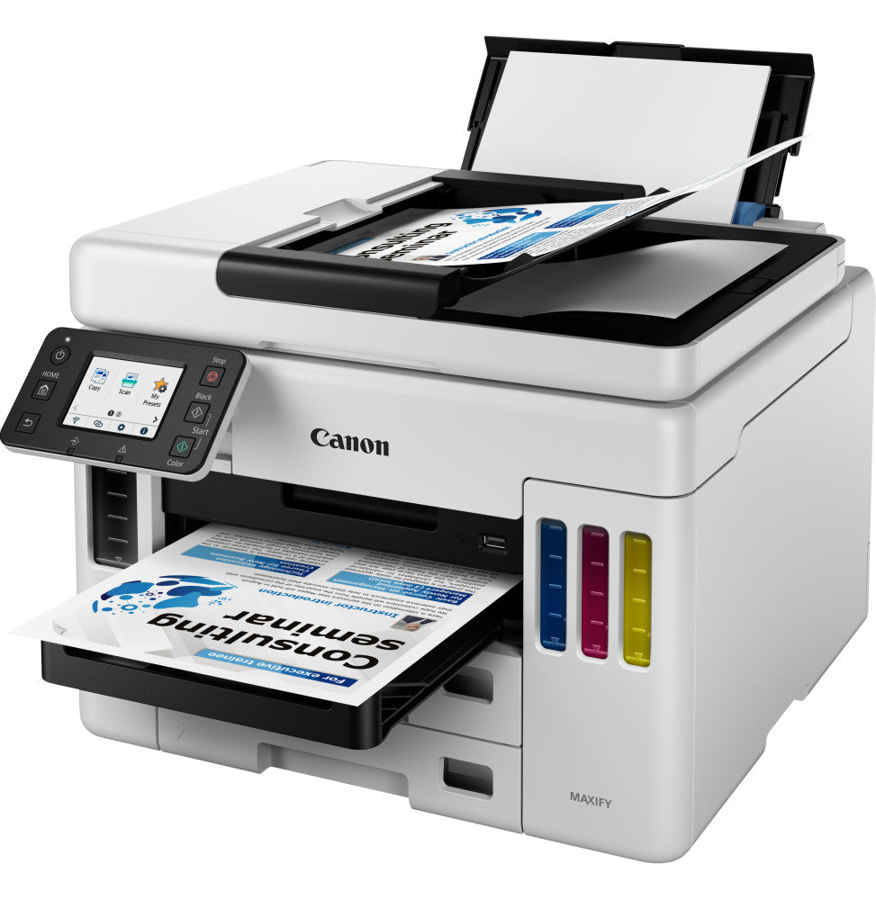 Imprimante Canon MAXIFY GX7140 à réservoirs d'encre rechargeable couleur