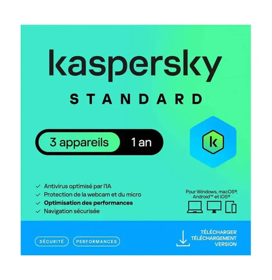 Kaspersky Standard 3 Appareils 