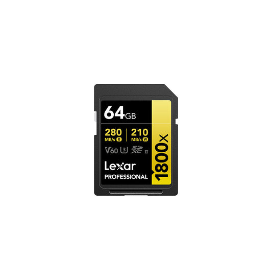 Lexar Professional 1800x GOLD SDXC 