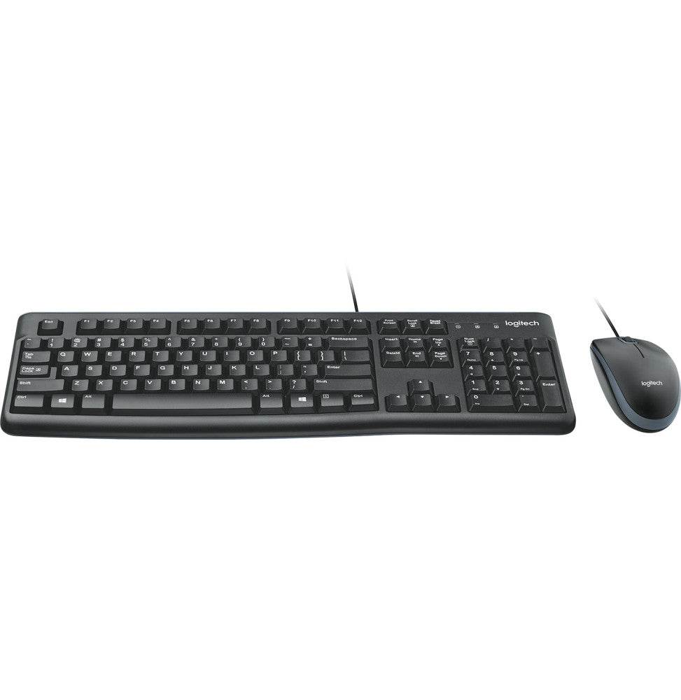 Ensemble souris + clavier Logitech Desktop MK120 - Logically