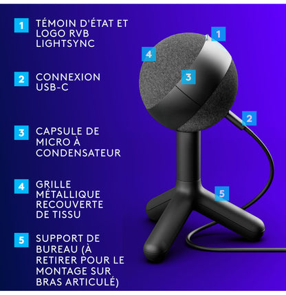 Logitech G Yeti Orb Microphone (988-000551)
