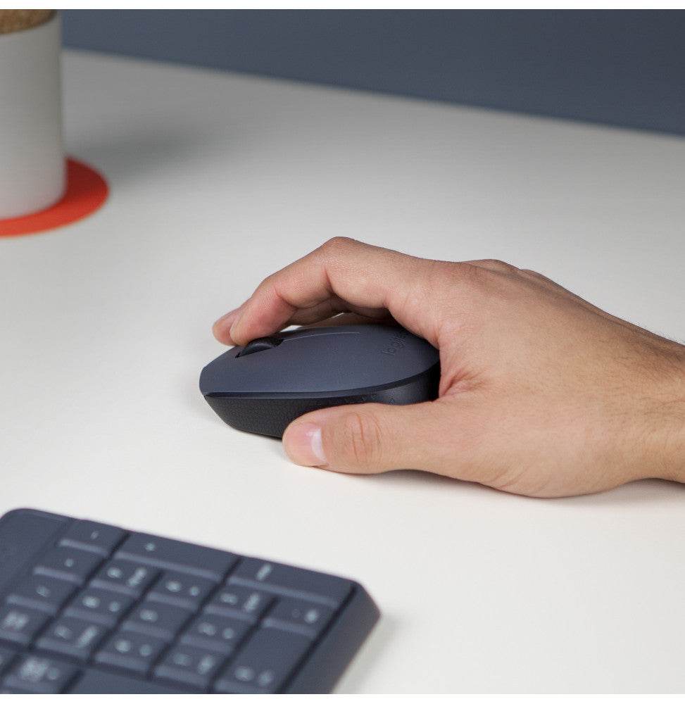 Logitech M170 Grey-K souris Ambidextre RF sans fil Optique (910-004642) - Logically