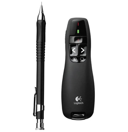 Logitech Wireless Presenter R400 - Télécommande de présentation (910-001356) - Logically