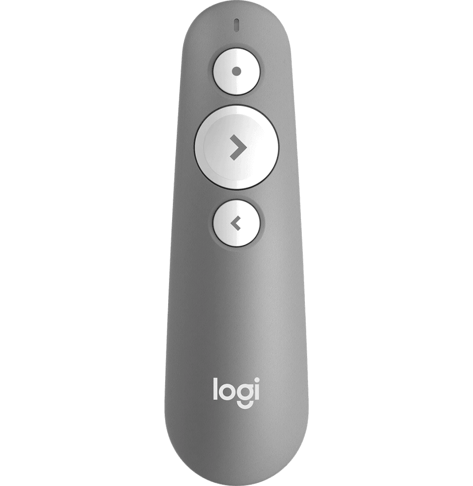 Télécommande de présentation sans fil Laser Logitech R500 - Gris - Logically