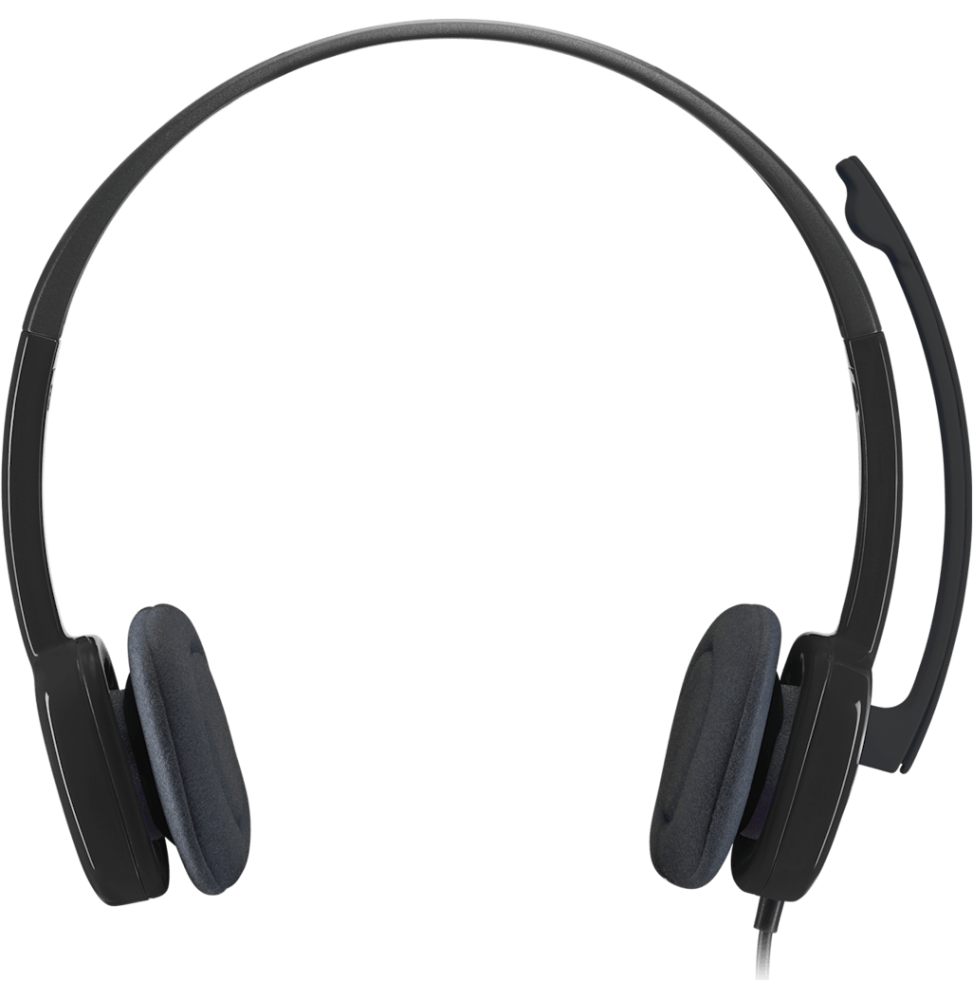 Micro-casque filaire Logitech H151 Stereo - Jack 3.5 mm (981-000589)