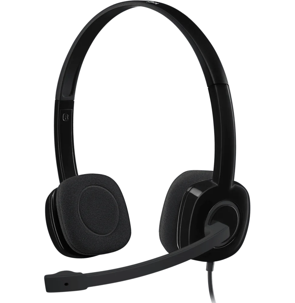 Micro-casque filaire Logitech H151 Stereo - Jack 3.5 mm (981-000589)