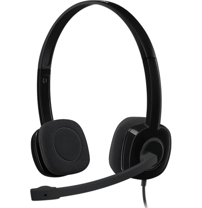 Micro-casque filaire Logitech H151 Stereo - Jack 3.5 mm (981-000589)