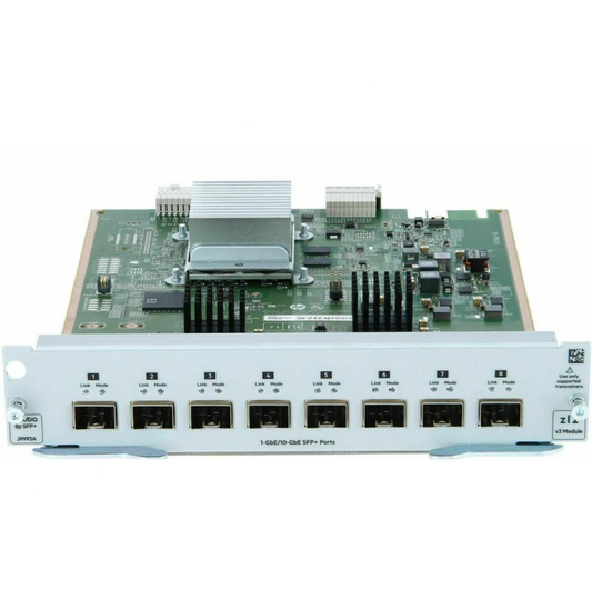 HPE Aruba Networking 8‑port 1G/10GbE SFP+ MACsec v3 zl2 Module (J9993A)