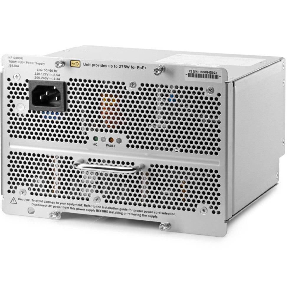 Module d'alimentation standard PoE+ Aruba pour gamme de commutateurs 5400R zl2 - 700W (J9828A) - Logically
