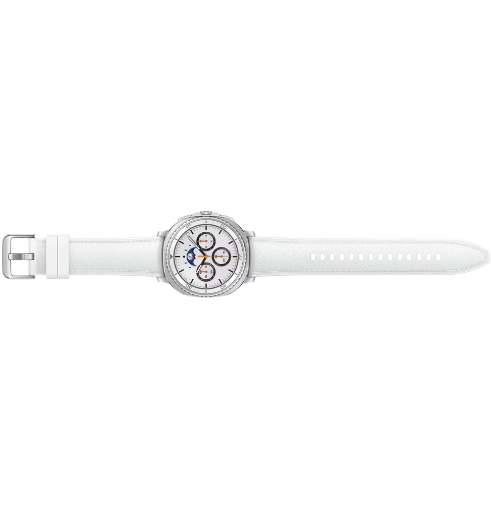 Montre connectée Samsung Galaxy Watch 8 Classic Blanche (Bluetooth, 46mm)