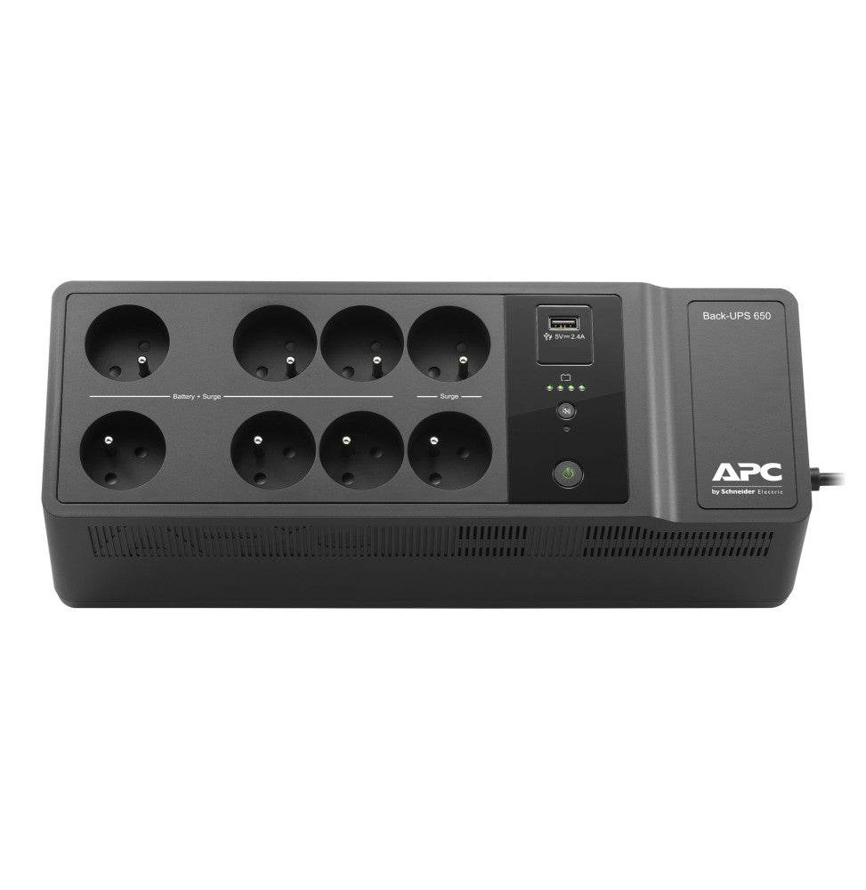 Onduleur Off-Line APC Back-UPS BE650G2-FR - 400 Watts / 650 VA - 8 prises FR + 1 USB - Logically