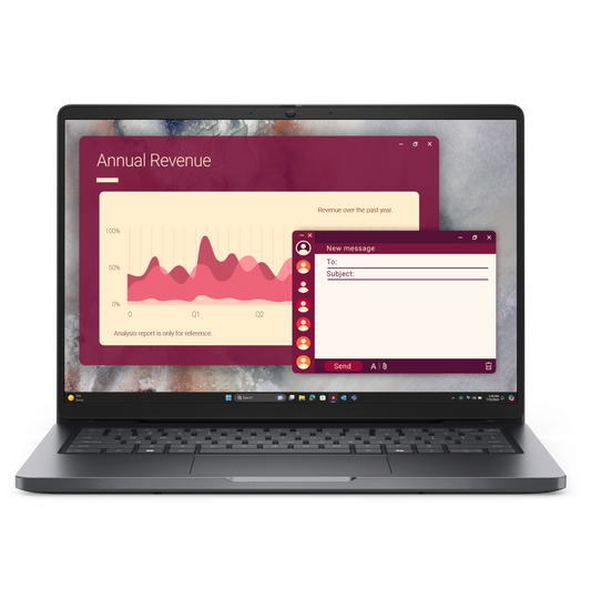 Ordinateur portable Dell Pro 14 (PC14250) IA intégrée Core 5-120U 8GB 512 SSD Windows 11 Pro
