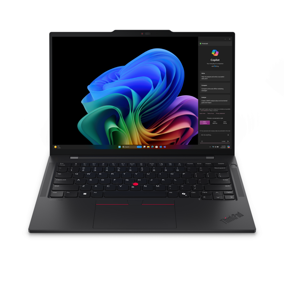 Lenovo ThinkPad T14s Gen 6 Ordinateur Portable - Snapdragon (21N10008FE)