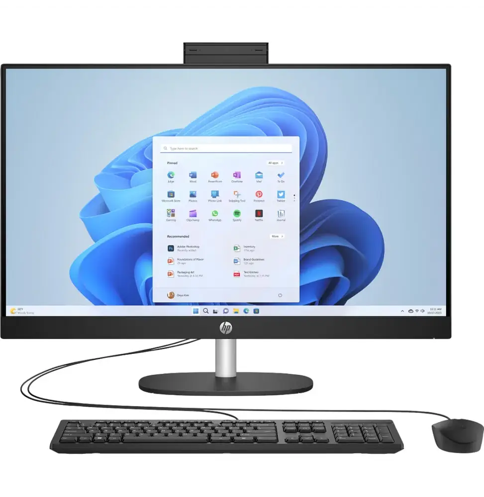 Ordinateur tout-en-un HP 27-cr0019nk i7-1355U 16Go 512Go SSD W11H (A7CX8EA)
