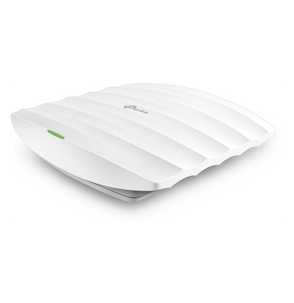 Point d'accès TP-Link WiFi Mesh bi-bande AC1350 PoE Gigabit - Plafonnier (EAP225)