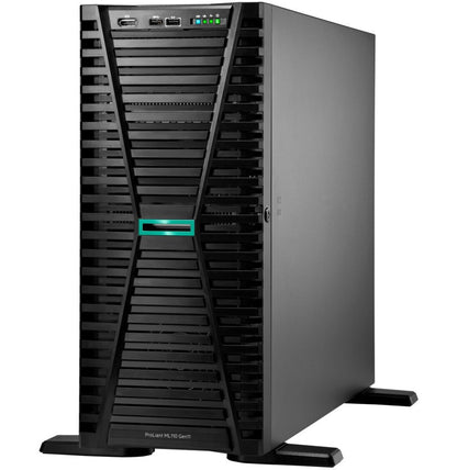 Serveur Tour HPE ProLiant ML110 Gen11 4410Y 2.0GHz 12‑core 1P 32GB‑R VROC 8SFF 1000W (P55640-421)