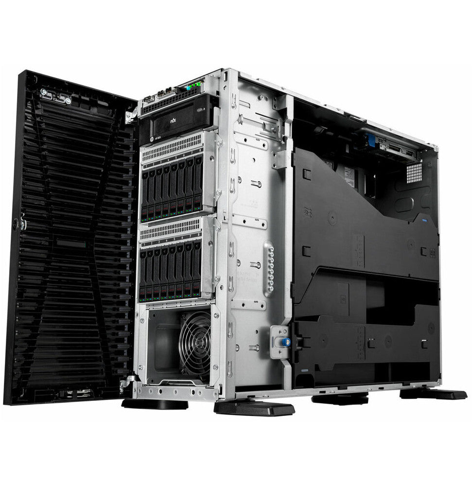Serveur Tour HPE ProLiant ML110 Gen11 4410Y 2.0GHz 12‑core 1P 32GB‑R VROC 8SFF 1000W (P55640-421)
