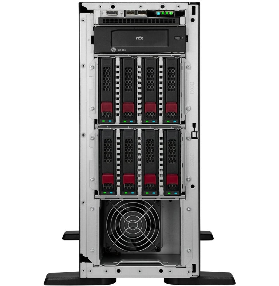 Serveur Tour HPE ProLiant ML110 Gen11 4410Y 2.0GHz 12‑core 1P 32GB‑R VROC 8SFF 1000W (P55640-421)