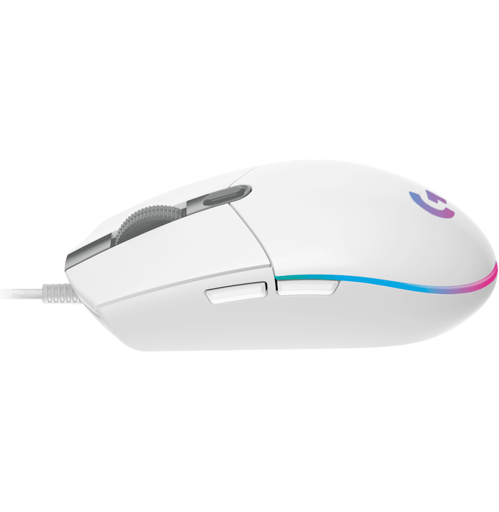 Souris gaming filaire Logitech G102 LIGHTSYNC (910-005824) - Logically