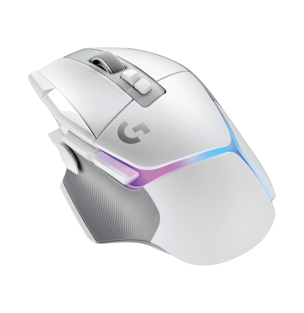 Logitech G502 X Plus RGB blanc - Souris sans fil gaming (910-006172) - Logically