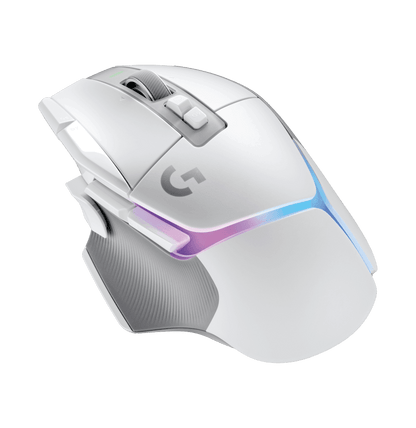 Logitech G502 X Plus RGB blanc - Souris sans fil gaming (910-006172) - Logically